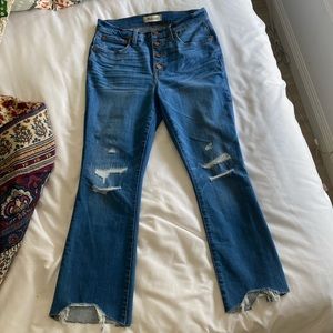 Madewell Cali Demi Boot Jean